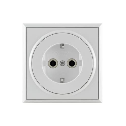 Utičnica dvopolna polikarbonat Premijer+