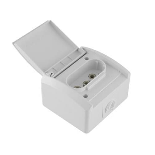 Utičnica trofazna porculan bijela SET-Q OG