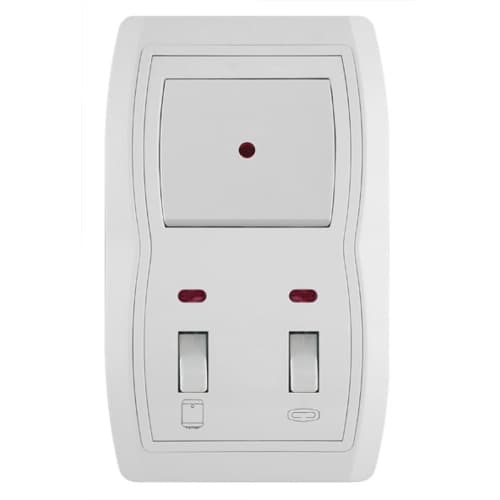 Sklopka za kupatilo okomita 2 KIP i jednop. sklopka Status