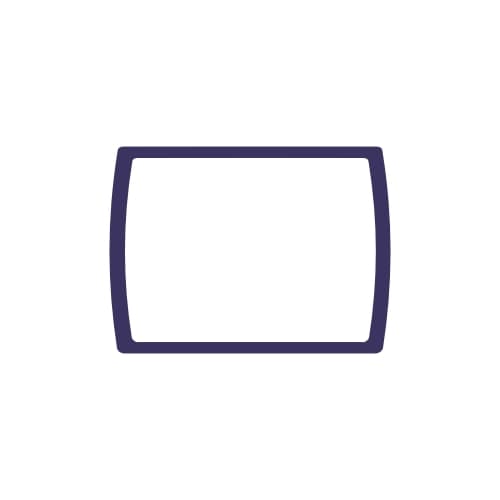 Uklopni okvir trofazne utičnice teget Status