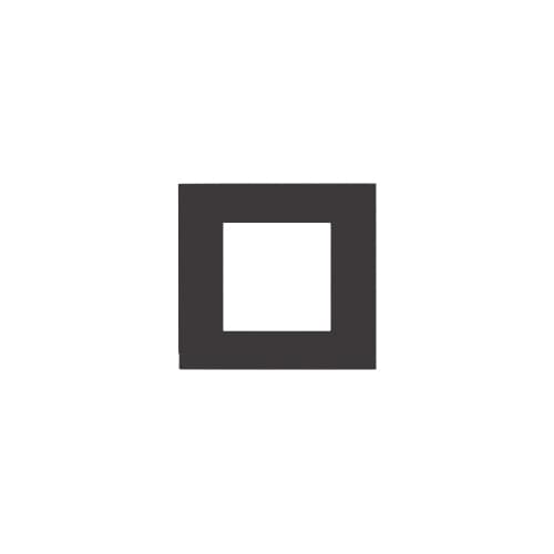 Ukrasni okvir 2M crni Kombo