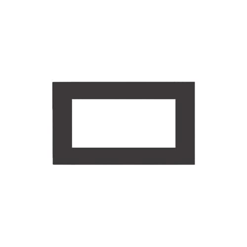 Ukrasni okvir 4M crni Kombo