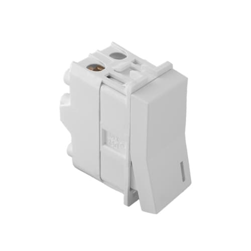 Sklopka jednopolna 1M sa indikacijom 16AX bijela Kombo