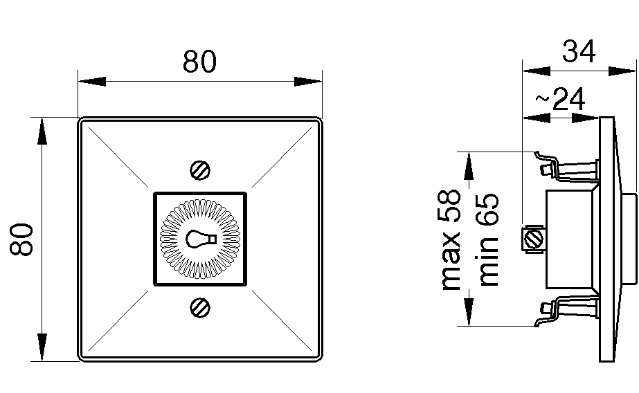 Tipkalo svjetla 306 I Mikro 2
