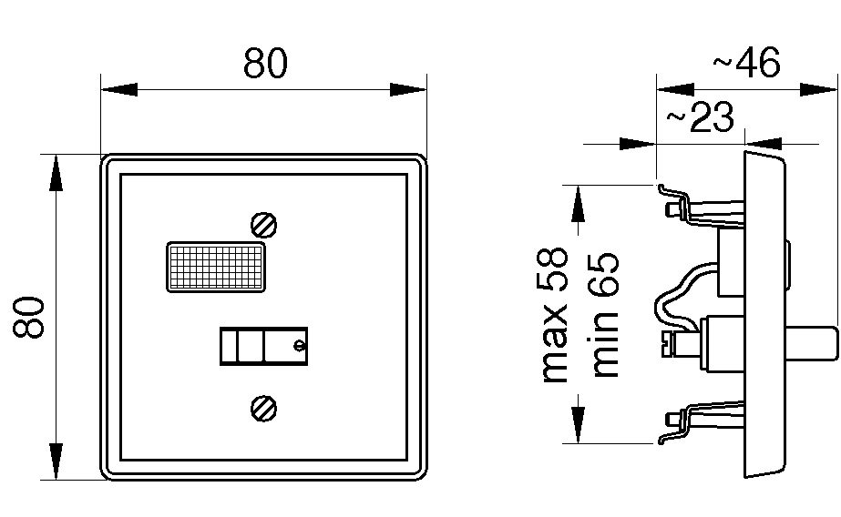 Sklopka jednopolna KIP 3250 Mikro 2