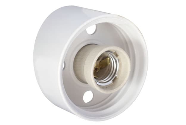 Postolje svjetiljke E27 porculan koso 127K