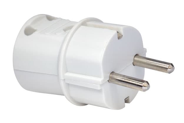 Utikač dvopolni masivni